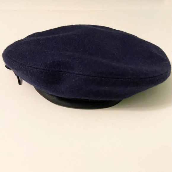 Vintage  Krystal Cap Girl Scout Felt Cap Junior Medium 55 cm Made In Canada - Picture 2 of 12